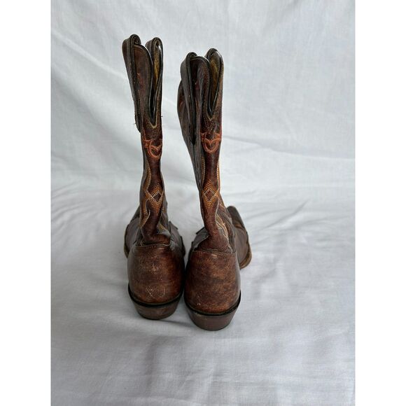Women's Tony Lama Snip Toe Cowboy Boots, Size 8B Chore/Work Boot - Picture 3 of 9